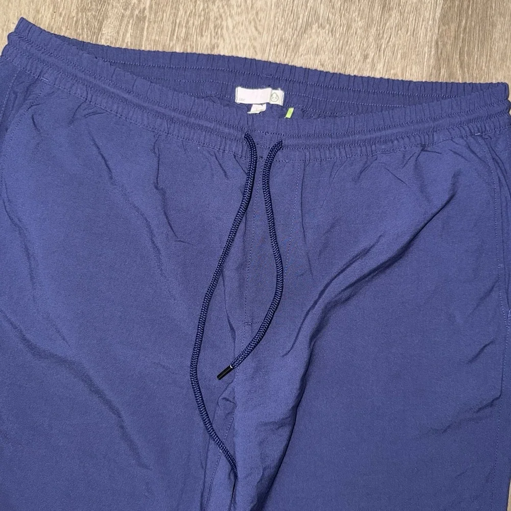 Tasc Performance Bamboo Trek Pants Men's Large Blue Jogger‎ Elastic Waist